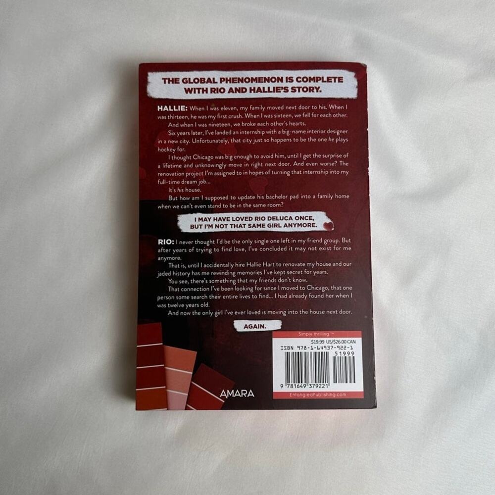 Rewind It Back Liz Tomforde Deluxe Sprayed Edges Paperback Windy City NEW - Picture 4 of 12